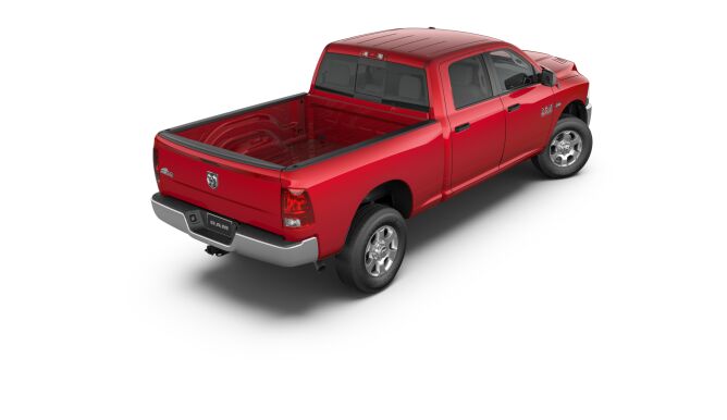 2017 Ram 2500 Big Horn Rear Red Exterior